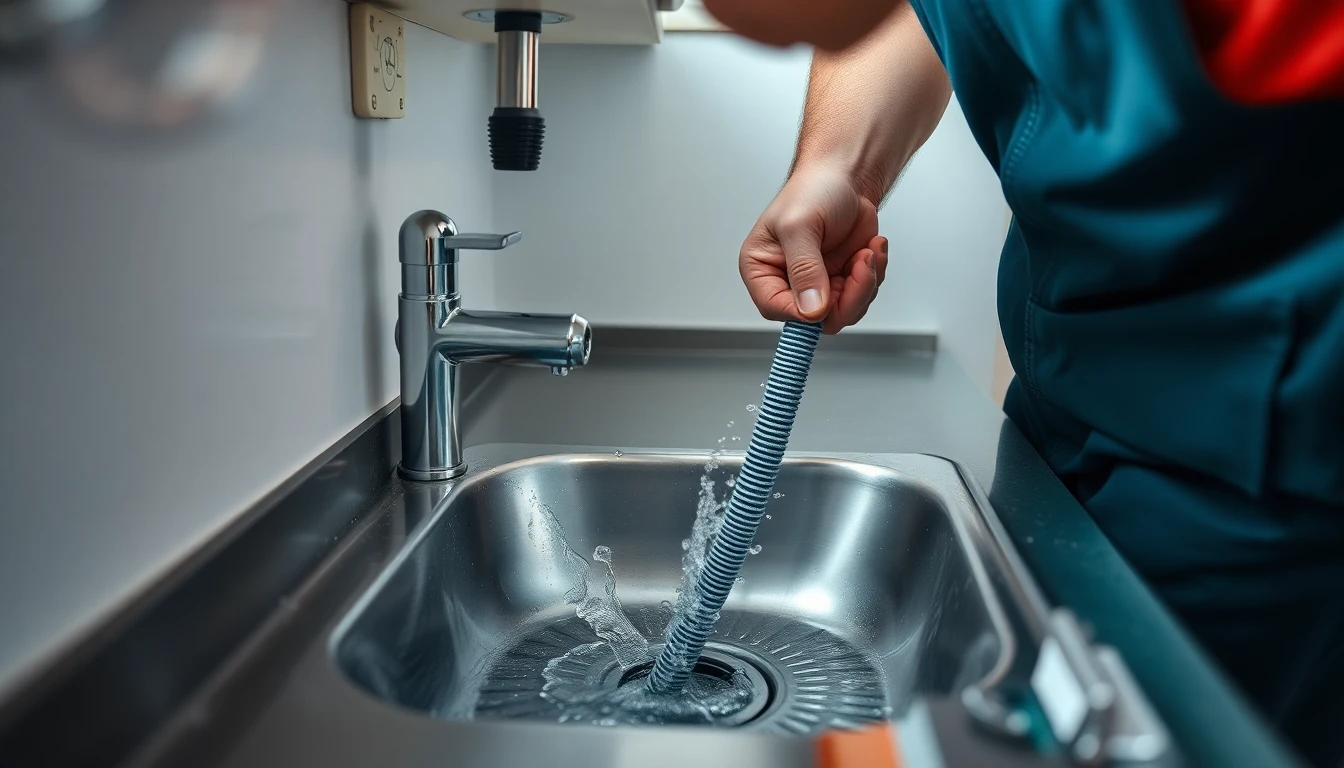 Clogged Kitchen Sink & Drain Clearing